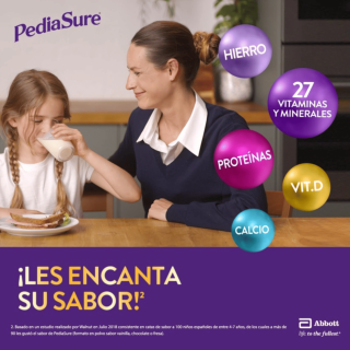 Pediasure Chocolate 850g - Nutrición | STG Farma