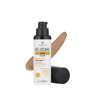 Heliocare 360 Gel Oil Free Color Bronze SPF50 50ml