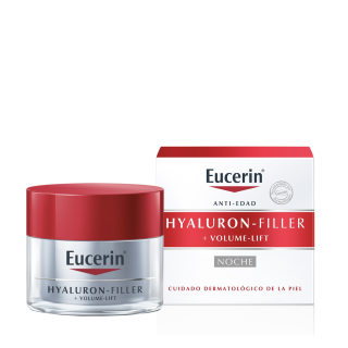 Eucerin Hyaluron Filler Volume Lift Crema de Noche 50 ml - Cremas de noche | STG Farma