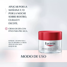 Eucerin Hyaluron Filler Volume Piel Seca 50 ml