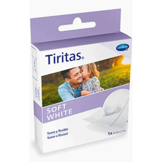 Tiritas Soft White 1mx6cm - Tiritas y apósitos | STG Farma