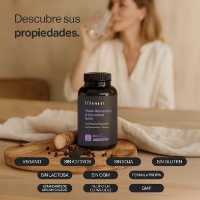 Zenement Trans Resveratrol NAD 90 cápsulas