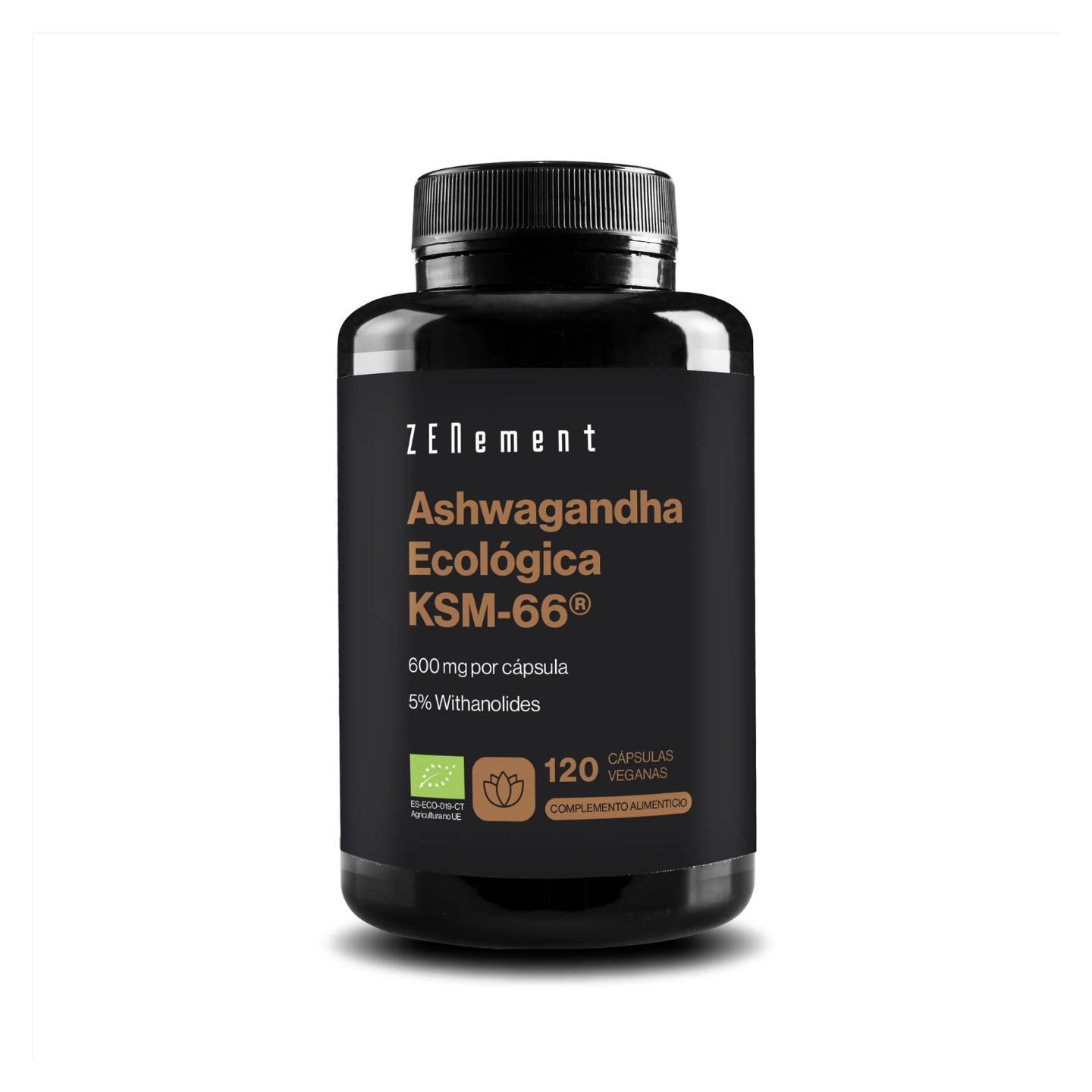 Zenement Ashwagandha KSM66 600 mg 120 cápsulas