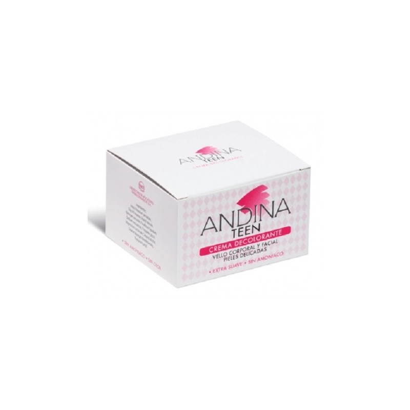 Andina teen crema decolorante 30 ml + polvo