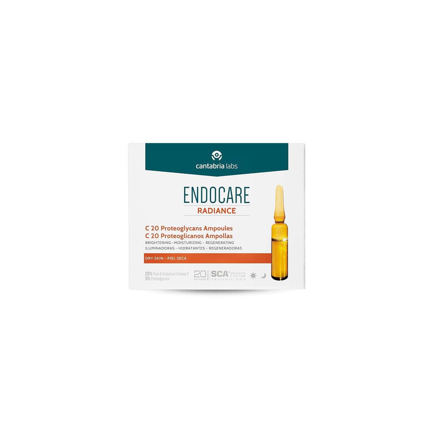 Endocare Radiance C20 Proteoglicanos 30 ampollas