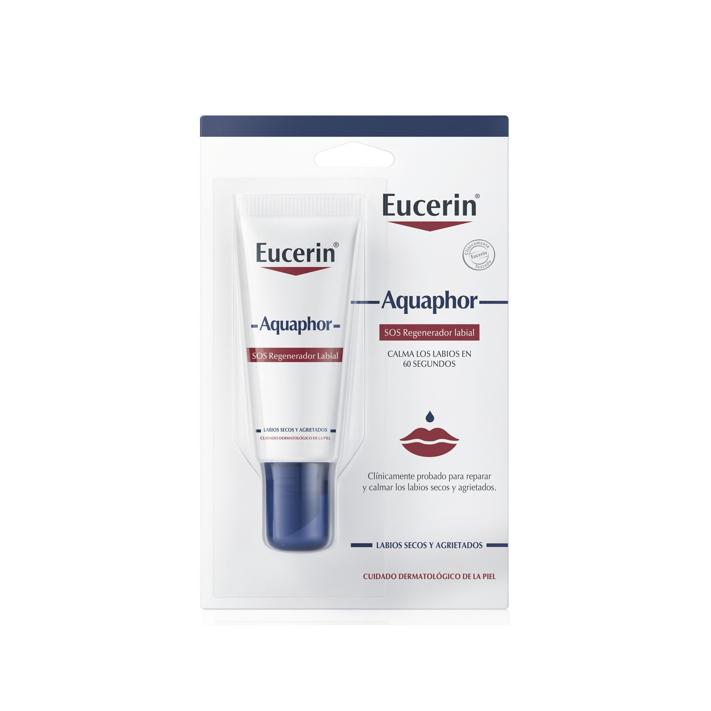 Eucerin Aquaphor SOS Regenerador Labial 10 ml - Reparador labial | STG Farma