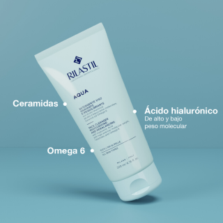 Rilastil Aqua Limpiador Facial 200 ml - Limpiadores faciales para piel mixta | STG Farma