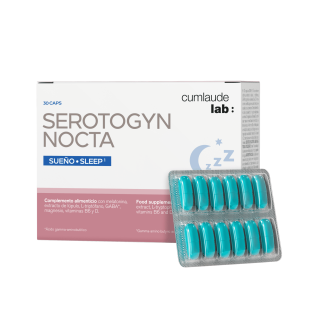 Cumlaude Serotogyn Nocta 30 cápsulas - Hormonal y salud íntima | STG Farma