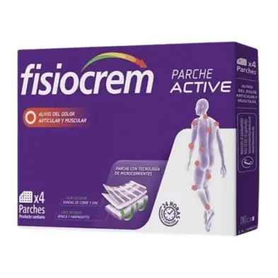 Fisiocrem Parches Active 4 unidades Fisiocrem Parches Active 4 unidades