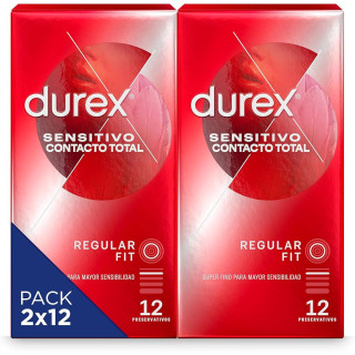 Durex Sensitivo Contacto Total Duplo 12 unidades
