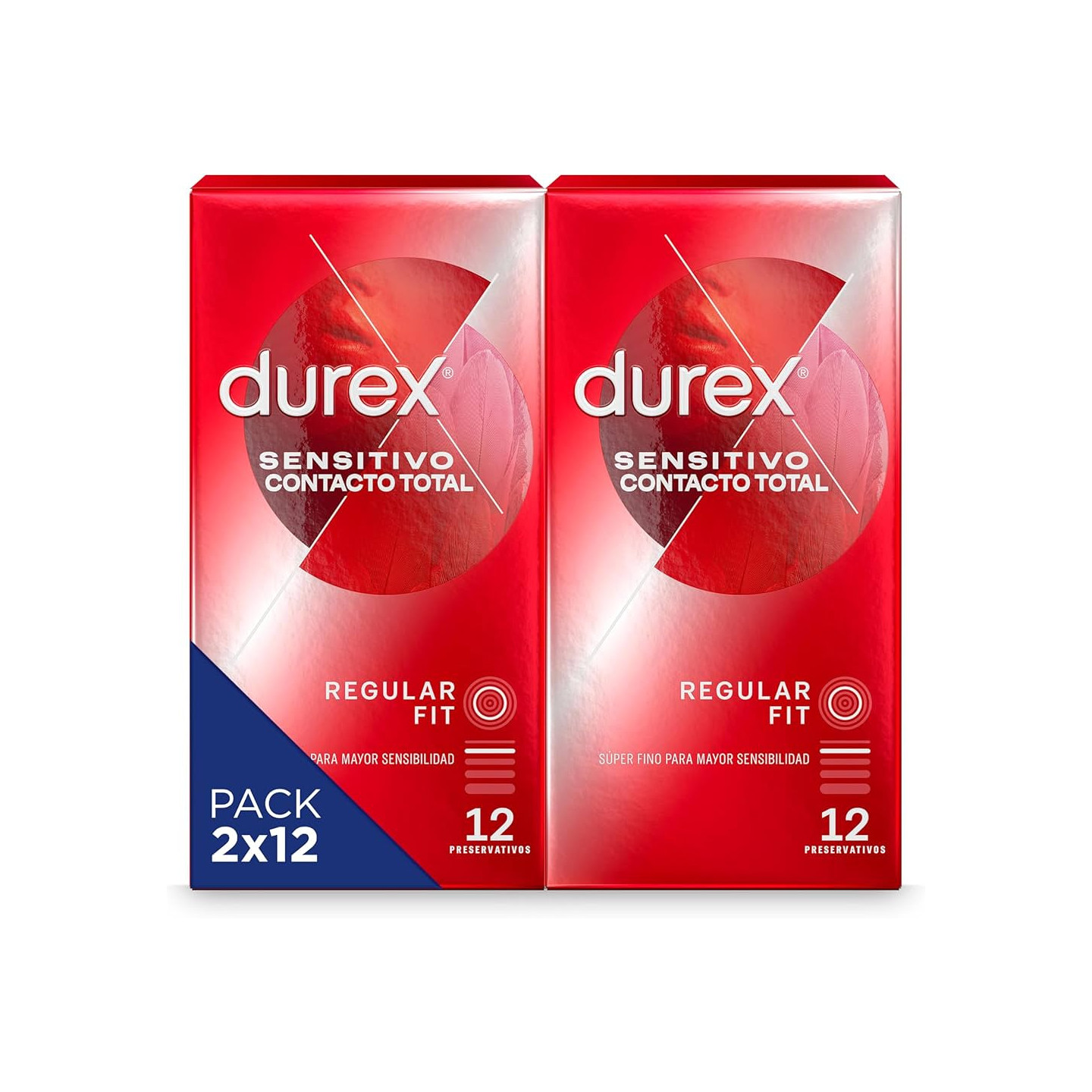 Durex Sensitivo Contacto Total Duplo 12 unidades