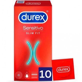 Durex Sensitivo Slim Fit 10 unidades