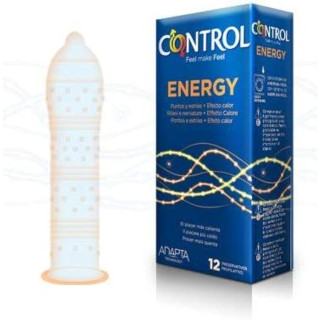 Control Energy 12 unidades - Preservativos Con Efecto Calor | STG Farma