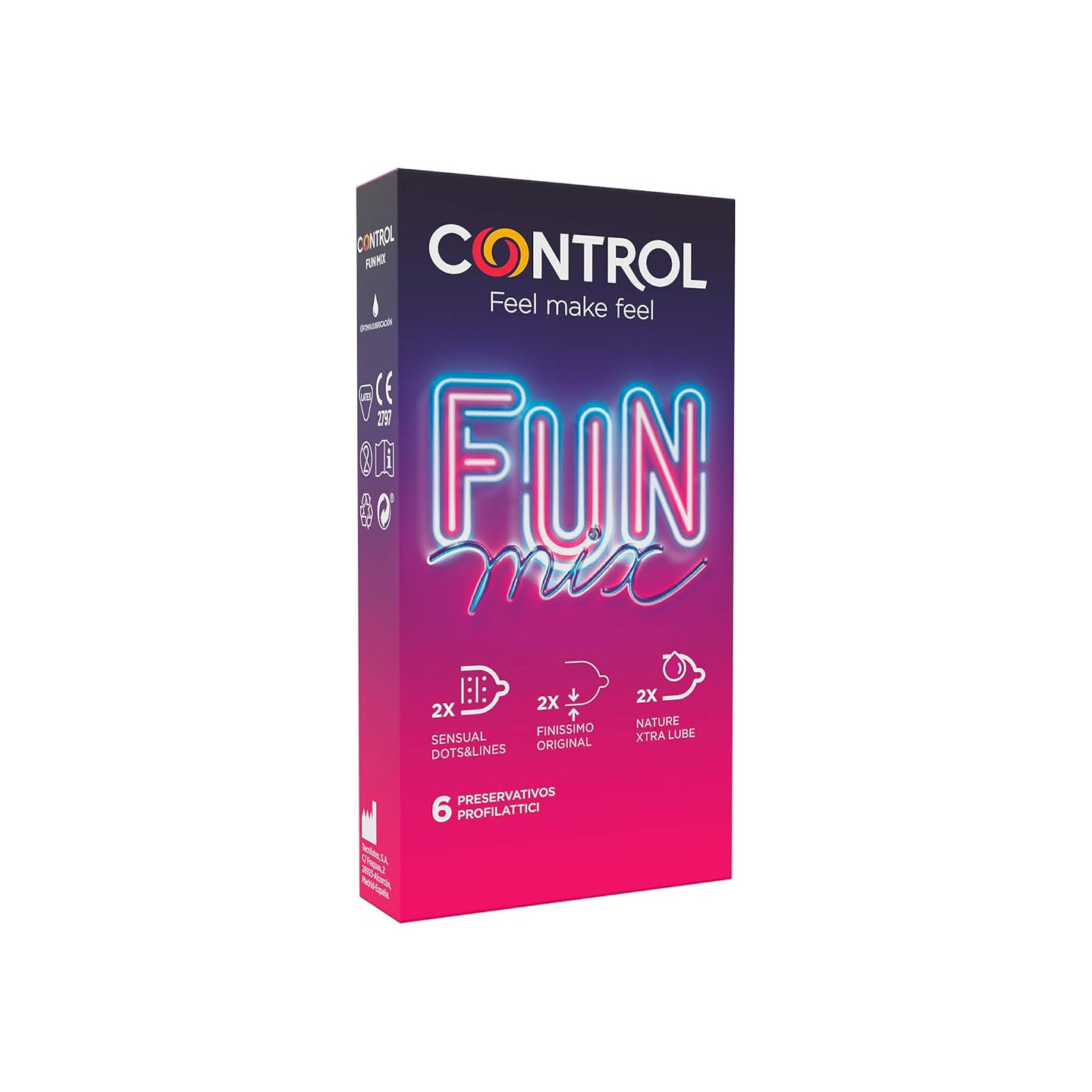 Control Fun Mix 6 unidades