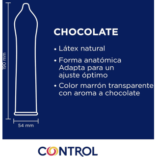 Control Chocolate 12 unidades - Preservativos de sabores | STG Farma