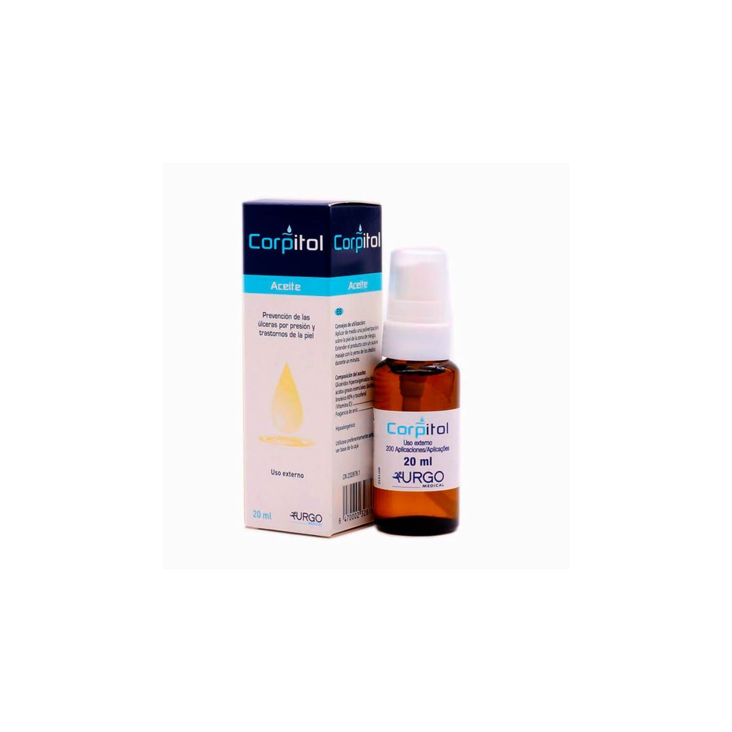 Corpitol aceite gotas 20 ml 200 aplicaciones