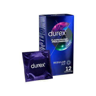 Durex Placer Prolongado 12 unidades - Preservativos Con Retardo | STG Farma