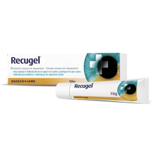 Recugel Gel Oftálmico 10g - Limpieza e hidratación ocular | STG Farma