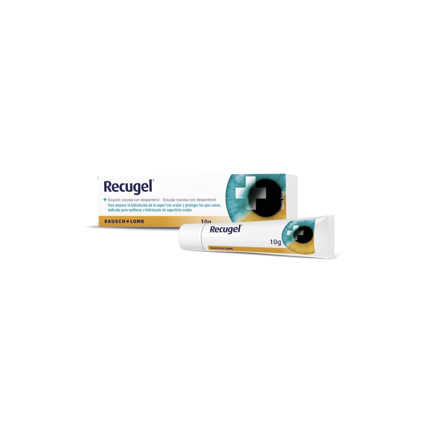 Recugel Gel Oftálmico 10g - Limpieza e hidratación ocular | STG Farma