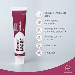 SensiLacer Pasta Dentífrica 75 ml - Dentífricos | STG Farma