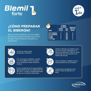 Blemil Plus 1 Forte 800 g - Leches de inicio | STG Farma