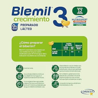 Blemil Plus 3 Crecimiento 800g - Leches de continuación | STG Farma