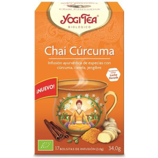 Yogi Tea Chai Cúrcuma 17 Infusiones