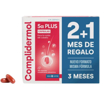 Complidermol 5 Alfa Plus 180 cápsulas