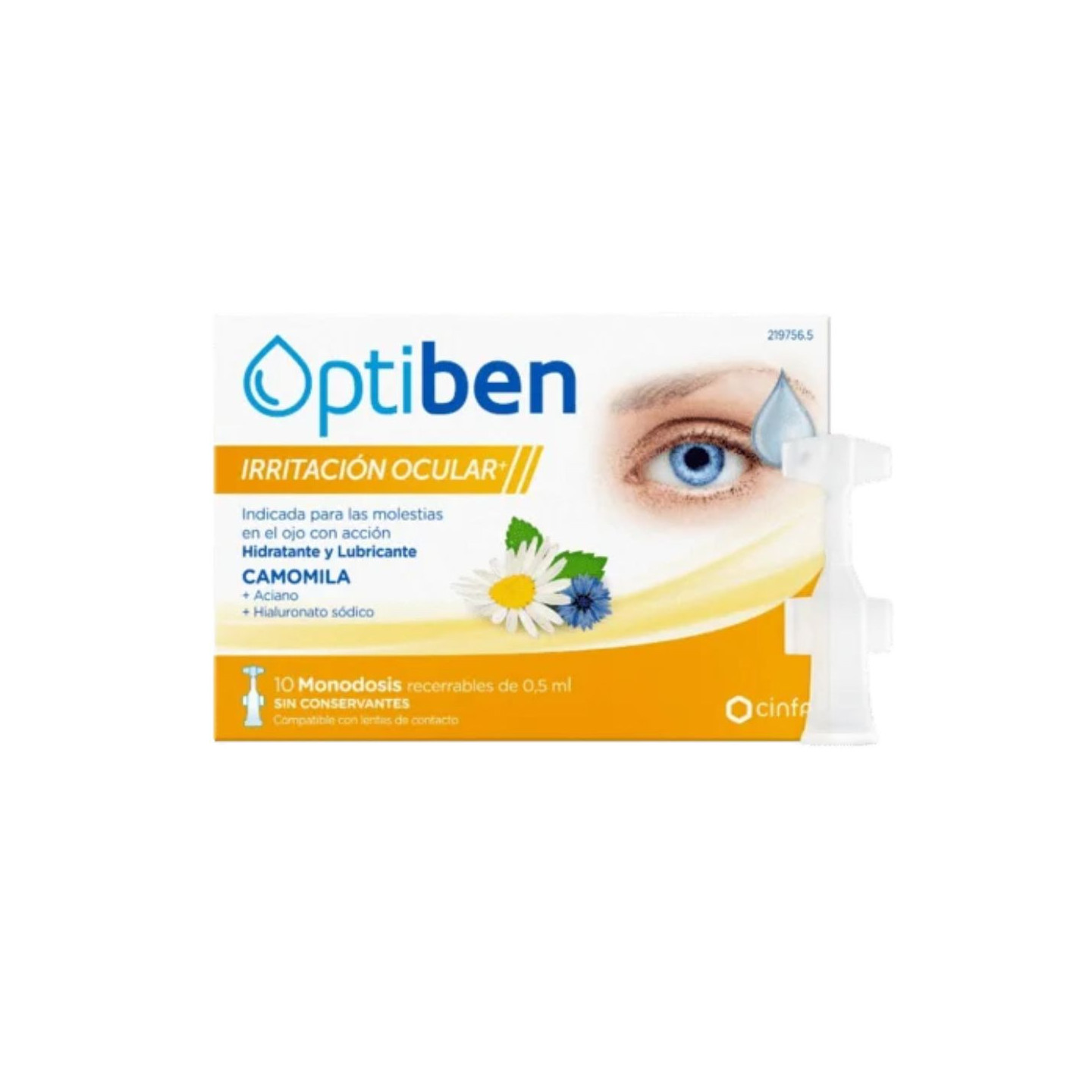 Optiben Irritación Ocular 10 Monodosis