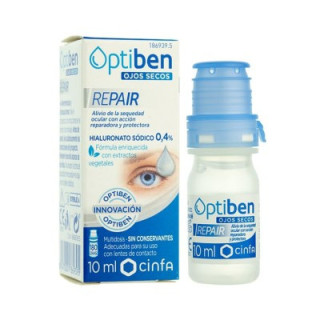 Optiben Repair Ojos Secos 10 ml - Lágrimas artificiales | STG Farma