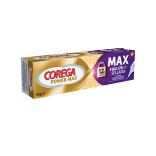 Corega Power Max Fijación Sellado Duplo 40g - Fijación dental | STG Farma