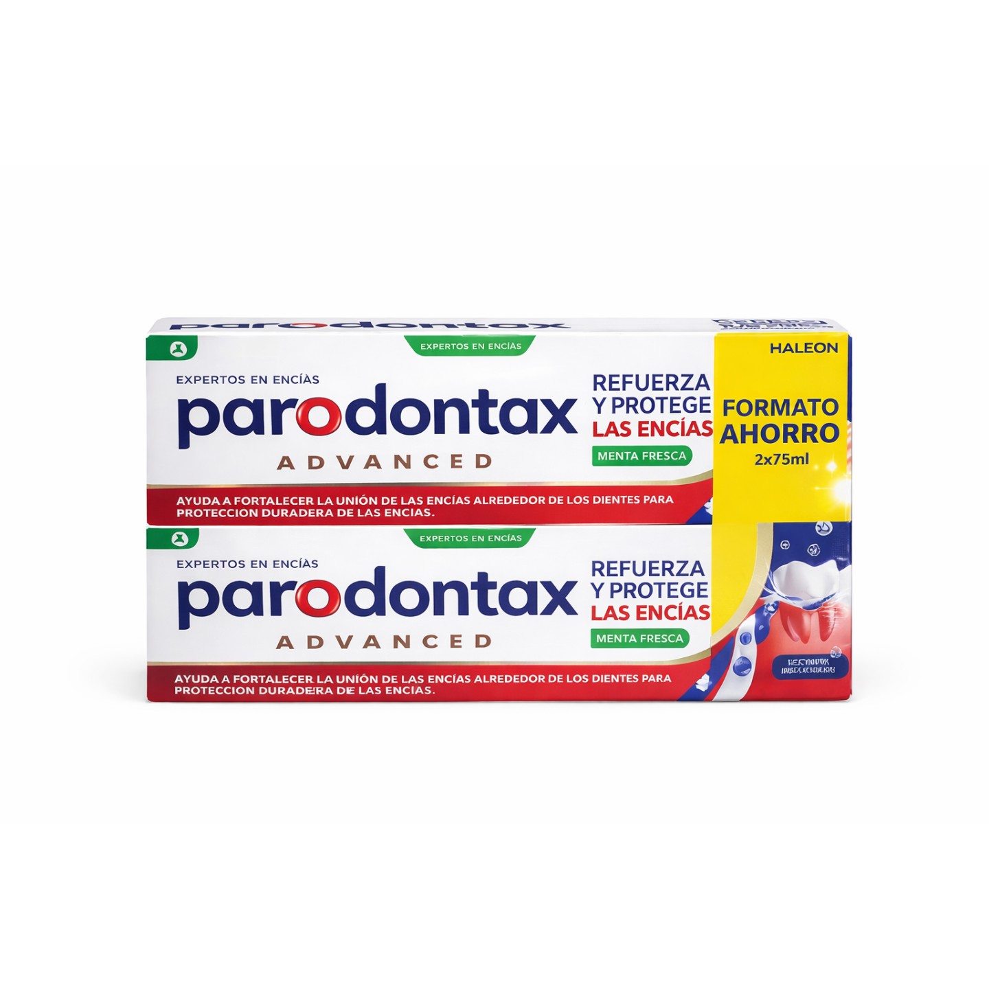 Parodontax Advanced Encías Pasta Menta Duplo 75 ml