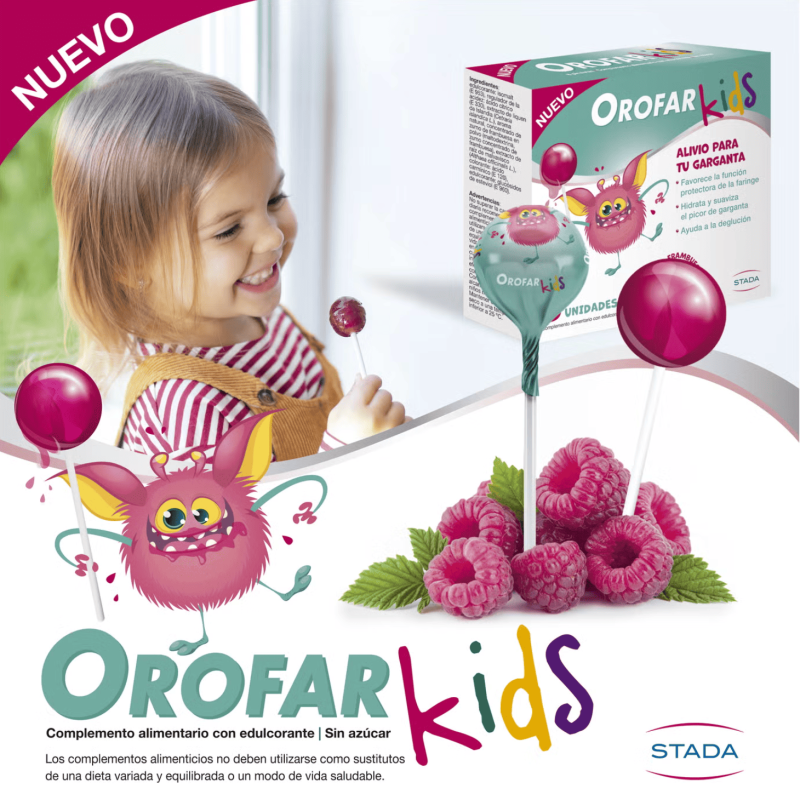 Orofar Kids Piruleta 1 unidad