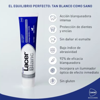 Lacer Blanc Citrus Pasta 75 ml - Dentífricos | STG Farma
