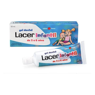 Lacer Gel Dental Infantil Fresa 75 ml