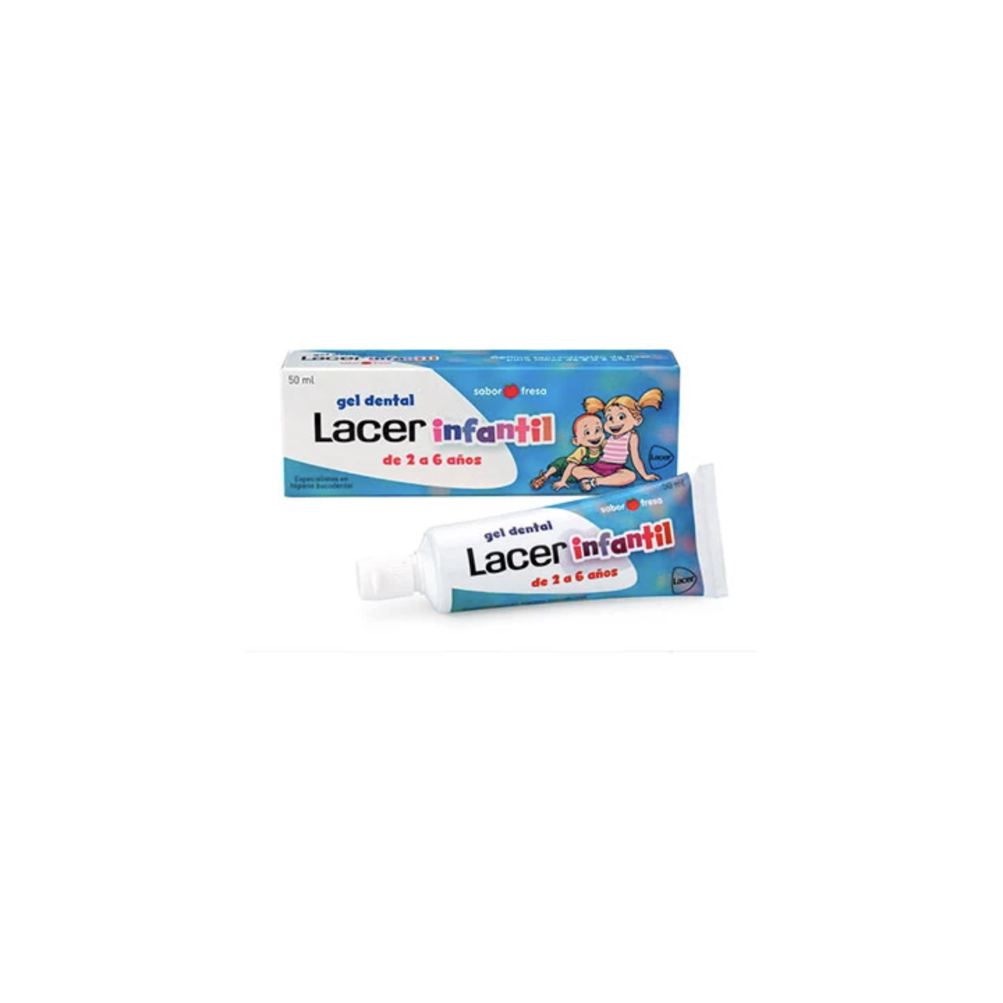 Lacer Gel Dental Infantil Fresa 75 ml