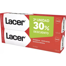 Lacer Pasta Dentífrica Duplo 2x125 ml
