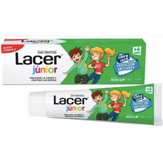 Lacer Junior Gel Dental Menta 75 ml