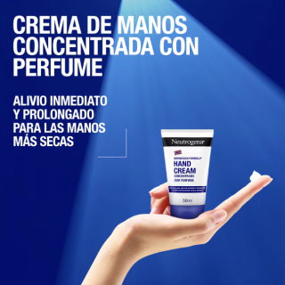 Neutrogena Crema de Manos Azul con Perfume 50g - Hidratación para Pies y Manos | STG Farma