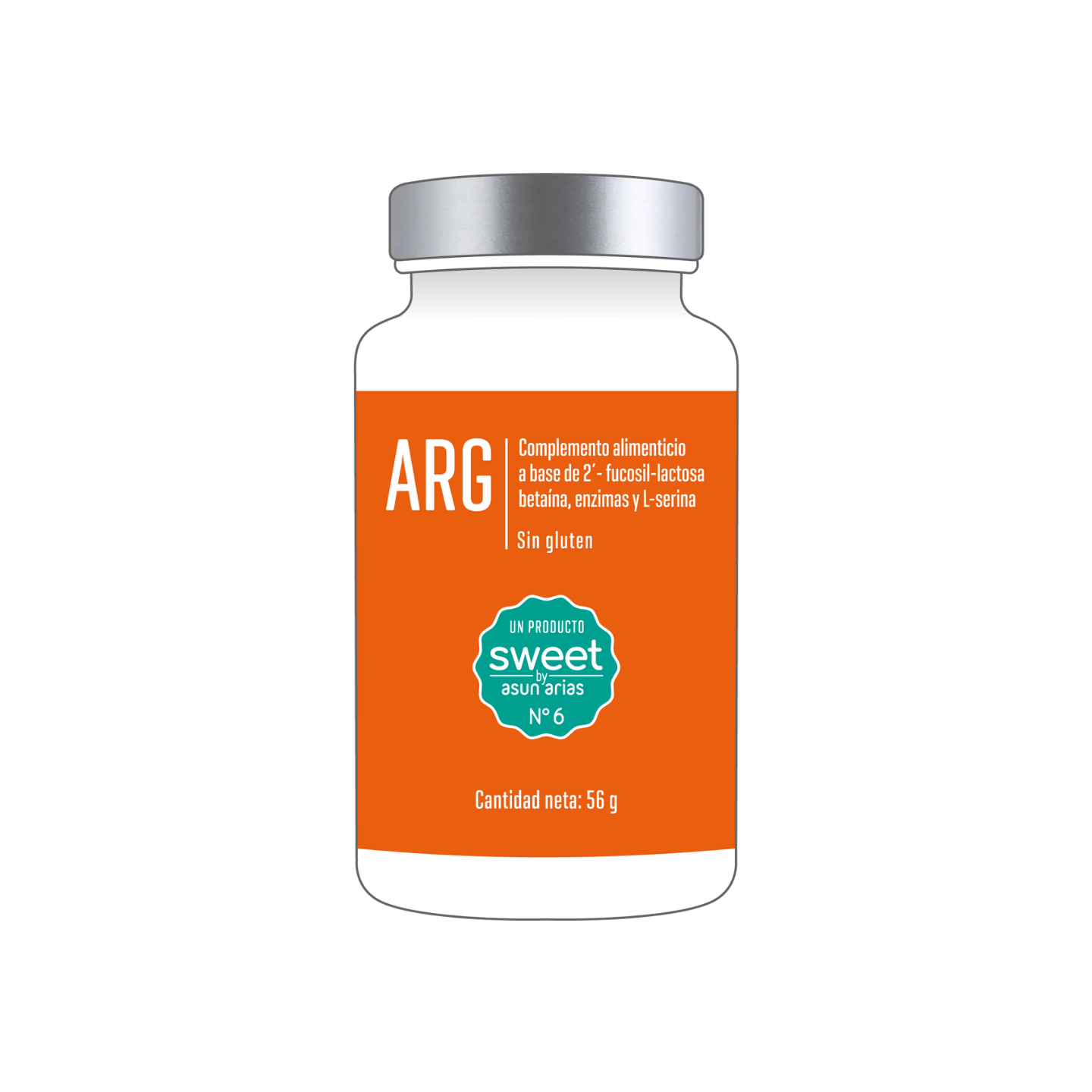 Sweet By Asun Arias N6 ARG 15 cápsulas - Digestivo | STG Farma