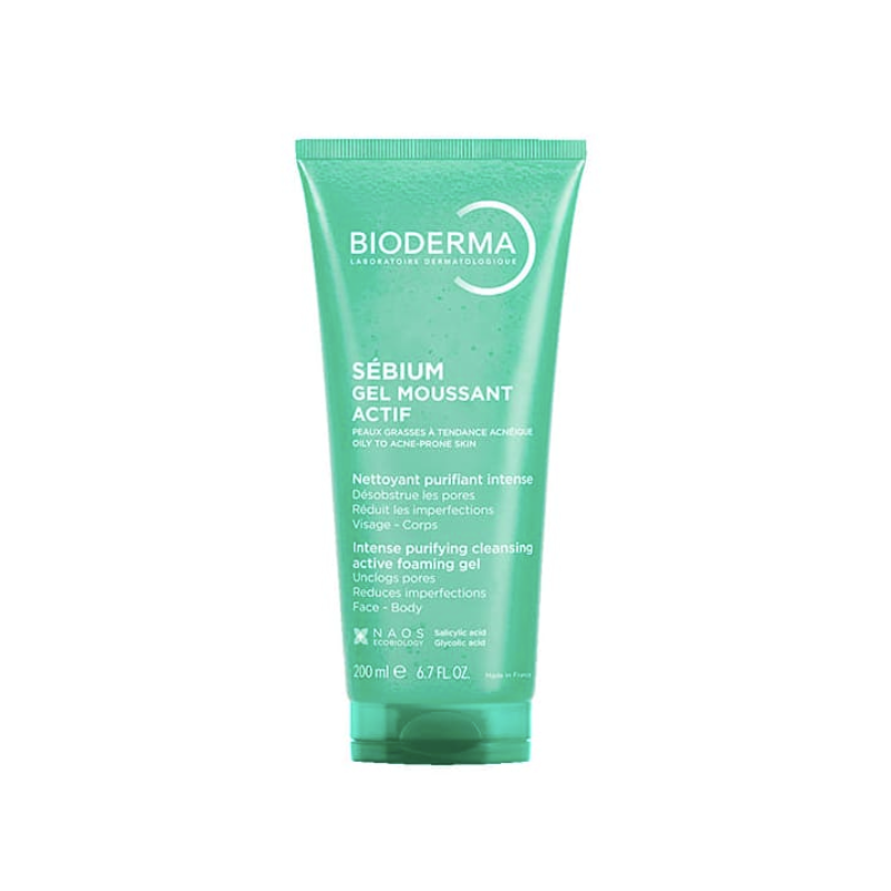 Bioderma Sébium Gel Moussant Actif 200 ml