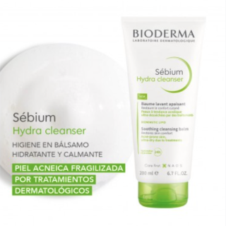 Bioderma Sebium Hydra Limpiador 200 ml - Limpiadores faciales para piel sensible | STG Farma