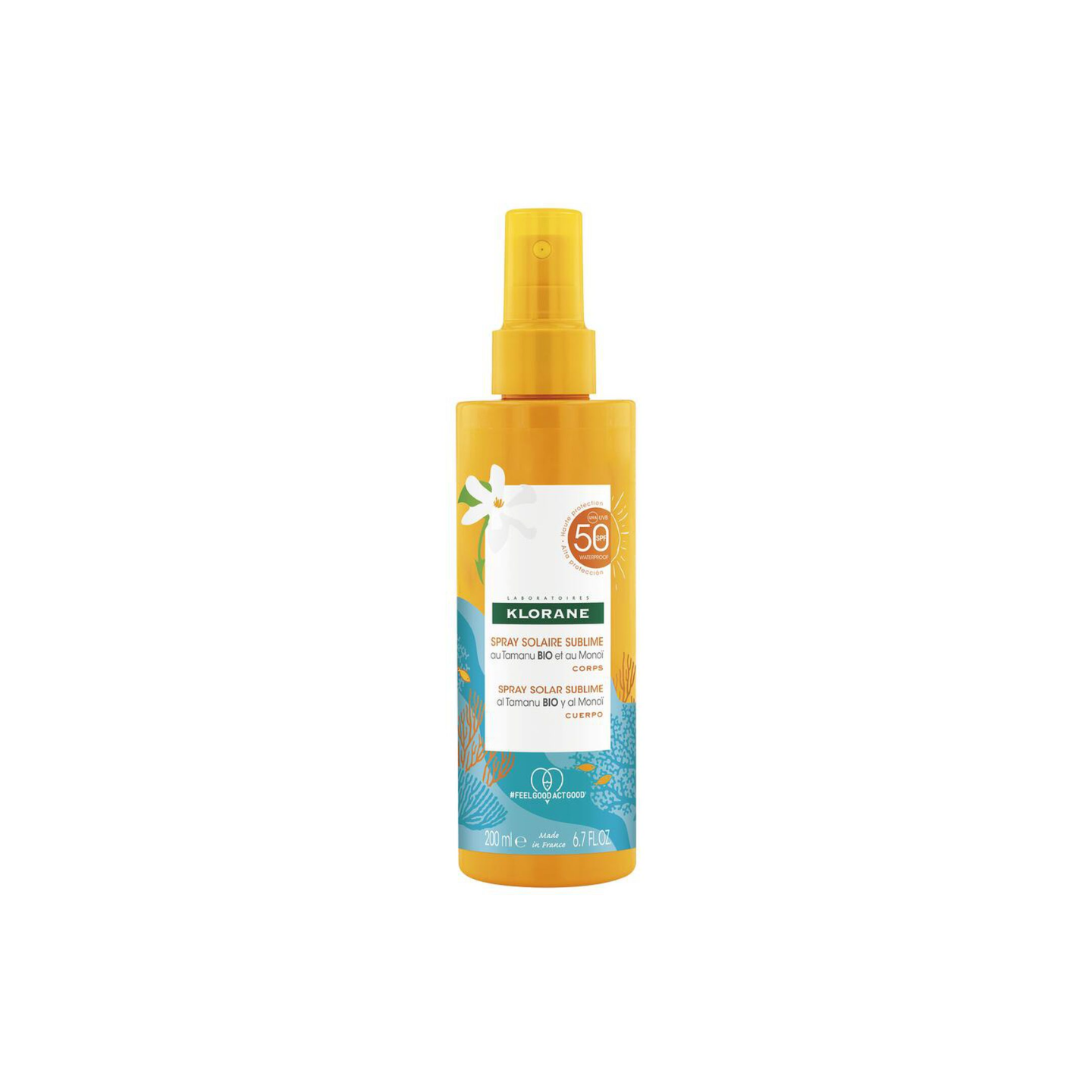 Klorane Polysianes Spray Solar Sublime Cuerpo SPF50