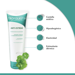 Trofolastin Antiestrías 100 ml - Hidratación corporal | STG Farma