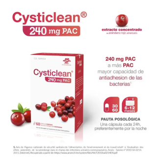Cysticlean PAC 30 cápsulas - Arándano Rojo | STG Farma