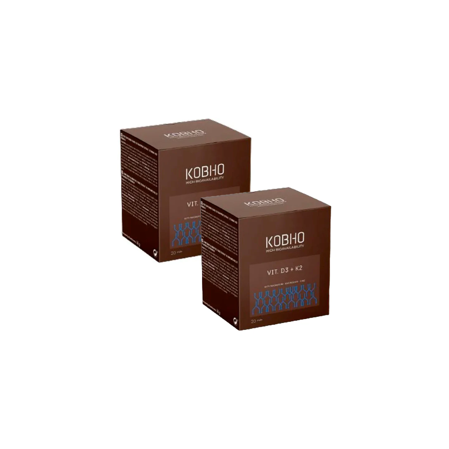 Kobho Vitamina D3K2 Duplo 40 viales - Vitamina D | STG Farma