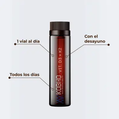 Kobho Vitamina D3K2 Duplo 40 viales Kobho Vitamina D3K2 Duplo 40 viales
