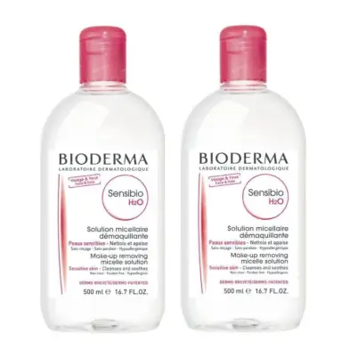 Bioderma Sensibio H2O Duplo Agua Micelar 500 ml
