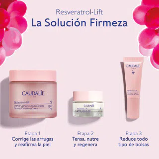 Caudalie Resveratrol Lift Cofre Crema Cachemir + Tisana + Contorno - Facial | STG Farma