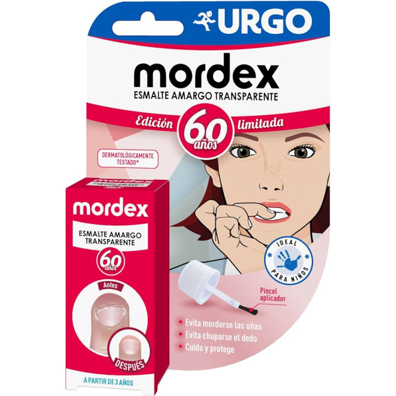 Mordex Esmalte Amargo Transparente 9 ml